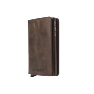 Mekanizmalı Cüzdan Book Kahverengi Deri