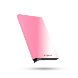 Mekanizmalı Kartlık / Rfid Korumalı Alüminyum Otomatik Mekanizmalı Kredi Kartlık Renkli (METALİK PEMBE)