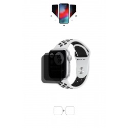 Apple Watch Nike SE 40 mm Ekran Koruyucu Film (Mat Hayalet (Privacy))