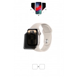 Apple Watch SE 2 2023 40 mm Ekran Koruyucu Film (Mat Hayalet (Privacy))