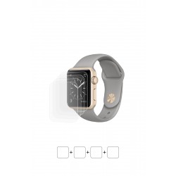 Apple Watch Series 1 (38 mm) Ekran Koruyucu Film (Parlak Şeffaf Poliüretan Film (150 micron))