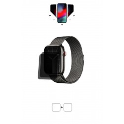 Apple Watch Series 9 41 mm Ekran Koruyucu Film (Mat Hayalet (Privacy))