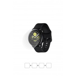 Samsung Galaxy Watch Active Ekran Koruyucu Poliüretan Film (Parlak Şeffaf Poliüretan Film (150 micron))