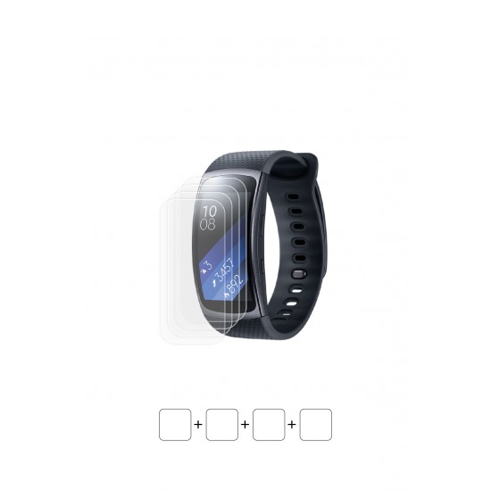 Samsung Gear Fit 2 Ekran Koruyucu Poliüretan Film