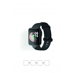 Xiaomi Mi Watch Lite Ekran Koruyucu Film (Parlak Şeffaf Poliüretan Film (150 micron))