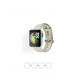 Xiaomi Redmi Watch 2 Lite Ekran Koruyucu Film (Parlak Şeffaf Poliüretan Film (150 micron))