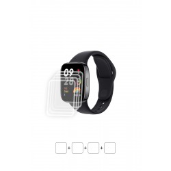 Xiaomi Redmi Watch 3 Ekran Koruyucu Film (Parlak Şeffaf Poliüretan Film (150 micron))