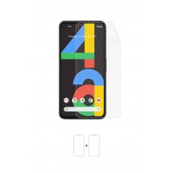 Google Pixel 4A Ekran Koruyucu Film (Parlak Şeffaf Poliüretan Film (150 micron), Ön)