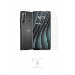 HTC Desire 20 Pro Ekran Koruyucu Film (Parlak Şeffaf Poliüretan Film (150 micron), Full Body)