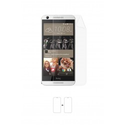 HTC Desire 626 Ekran Koruyucu Film (Parlak Şeffaf Poliüretan Film (150 micron), Ön)