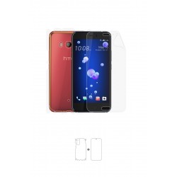 HTC U11 Ekran Koruyucu Film (Parlak Şeffaf Poliüretan Film (150 micron), Full Body)