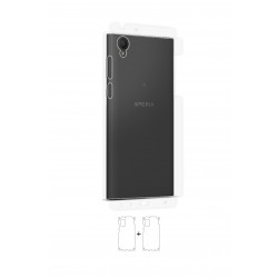 Sony Xperia L1 Ekran Koruyucu Poliüretan Film (Parlak Şeffaf Poliüretan Film (150 micron), Arka/Yan)