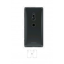 Sony Xperia XZ2 Ekran Koruyucu Poliüretan Film (Parlak Şeffaf Poliüretan Film (150 micron), Arka/Yan)