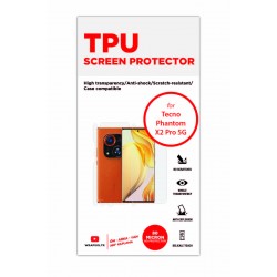 Tecno Phantom X2 Pro 5G Ekran Koruyucu Poliüretan Film (Full Body, Parlak Şeffaf Tpu Film (80 micron))