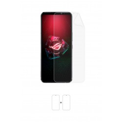 Asus Rog Phone 5 Ekran Koruyucu Film (Parlak Şeffaf Poliüretan Film (150 micron), Ön)