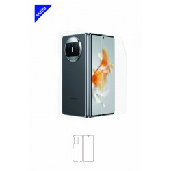 Huawei Mate X3 Ekran Koruyucu Film (Mat Şeffaf Poliüretan Film (150 micron), Arka/Yan)