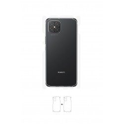 Huawei Nova 8 SE Ekran Koruyucu Film (Parlak Şeffaf Poliüretan Film (150 micron), Arka/Yan)