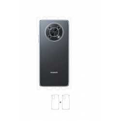 Huawei Nova Y90 Ekran Koruyucu Film (Parlak Şeffaf Poliüretan Film (150 micron), Arka/Yan)