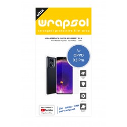 Oppo Find X5 Pro Ekran Koruyucu Film (Parlak Şeffaf Poliüretan Film (150 micron), Ön)