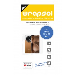 Oppo Find X6 Pro Ekran Koruyucu Film (Parlak Şeffaf Poliüretan Film (150 micron), Ön)