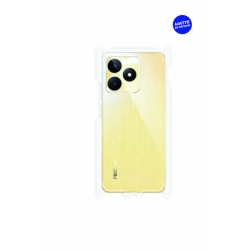 Realme C53 Ekran Koruyucu Poliüretan Film (Arka/Yan, Mat Şeffaf Tpu Film (80 micron))