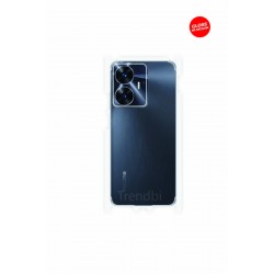 Realme C55 Ekran Koruyucu Poliüretan Film (Arka/Yan, Parlak Şeffaf Tpu Film (80 micron))