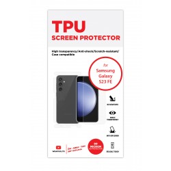 Samsung Galaxy S23 FE Ekran Koruyucu Poliüretan Film (Full Body, Parlak Şeffaf Tpu Film (80 micron))