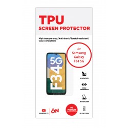 Samsung Galaxy F34 5G Ekran Koruyucu Film (Ön, Parlak Şeffaf Tpu Film (80 micron))