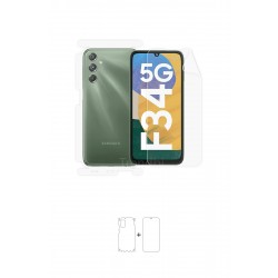 Samsung Galaxy F34 5G Ekran Koruyucu Film (Parlak Şeffaf Poliüretan Film (150 micron), Ön)