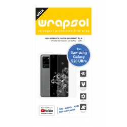 Samsung Galaxy S20 Ultra Ekran Koruyucu Poliüretan Film (Parlak Şeffaf Poliüretan Film (150 micron), Ön)