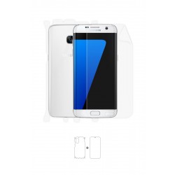 Samsung Galaxy S7 Edge Ekran Koruyucu Poliüretan Film (Parlak Şeffaf Poliüretan Film (150 micron), Ön)