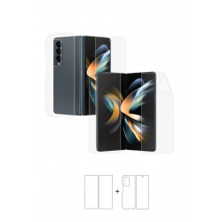 Samsung Galaxy Z Fold 4 Ekran Koruyucu Poliüretan Film (Parlak Şeffaf Poliüretan Film (150 micron), Ön)