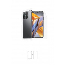 Xiaomi Poco M5s Ekran Koruyucu Film (Parlak Şeffaf Poliüretan Film (150 micron), Full Body)