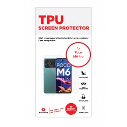 Xiaomi Poco M6 Pro Ekran Koruyucu Film (Full Body, Parlak Şeffaf Tpu Film (80 micron))