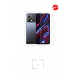Xiaomi Poco X5 5G Ekran Koruyucu Film (Full Body, Parlak Şeffaf Tpu Film (80 micron))