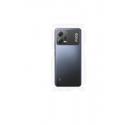 Xiaomi Poco X5 5G Ekran Koruyucu Film (Parlak Şeffaf Poliüretan Film (150 micron), Arka/Yan)