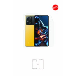 Xiaomi Poco X5 Pro 5G Ekran Koruyucu Film (Full Body, Parlak Şeffaf Tpu Film (80 micron))
