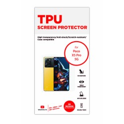 Xiaomi Poco X5 Pro 5G Ekran Koruyucu Film (Full Body, Parlak Şeffaf Tpu Film (80 micron))