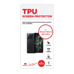 Xiaomi Redmi K60 Ultra Ekran Koruyucu Film (Full Body, Parlak Şeffaf Tpu Film (80 micron))