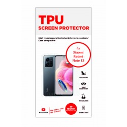 Xiaomi Redmi Note 12 4G Ekran Koruyucu Film (Full Body, Parlak Şeffaf Tpu Film (80 micron))