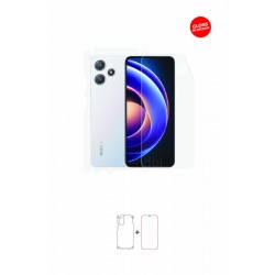 Xiaomi Redmi Note 12R Ekran Koruyucu Film (Full Body, Parlak Şeffaf Tpu Film (80 micron))