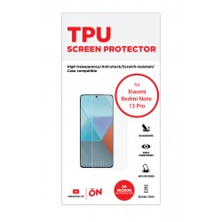 Xiaomi Redmi Note 13 Pro Ekran Koruyucu Film (Ön, Parlak Şeffaf Tpu Film (80 micron))