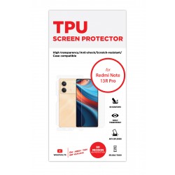 Xiaomi Redmi Note 13R Pro Ekran Koruyucu Film (Full Body, Parlak Şeffaf Tpu Film (80 micron))