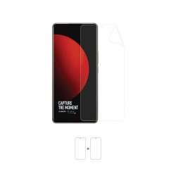 Xiaomi 12s Ultra Ekran Koruyucu Film (Parlak Şeffaf Poliüretan Film (150 micron), Ön)