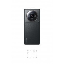 Xiaomi 12s Ultra Ekran Koruyucu Film (Parlak Şeffaf Poliüretan Film (150 micron), Arka/Yan)