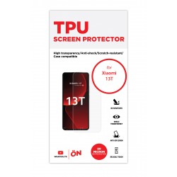 Xiaomi 13T Ekran Koruyucu Film (Ön, Parlak Şeffaf Tpu Film (80 micron))