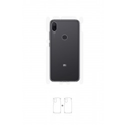 Xiaomi Mi Play Ekran Koruyucu Film (Parlak Şeffaf Poliüretan Film (150 micron), Arka/Yan)