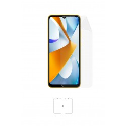 Xiaomi Poco C40 Ekran Koruyucu Film (Parlak Şeffaf Poliüretan Film (150 micron), Ön)