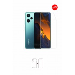 Xiaomi Poco F5 Ekran Koruyucu Film (Full Body, Parlak Şeffaf Tpu Film (80 micron))