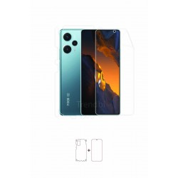 Xiaomi Poco F5 Ekran Koruyucu Film (Parlak Şeffaf Poliüretan Film (150 micron), Ön)